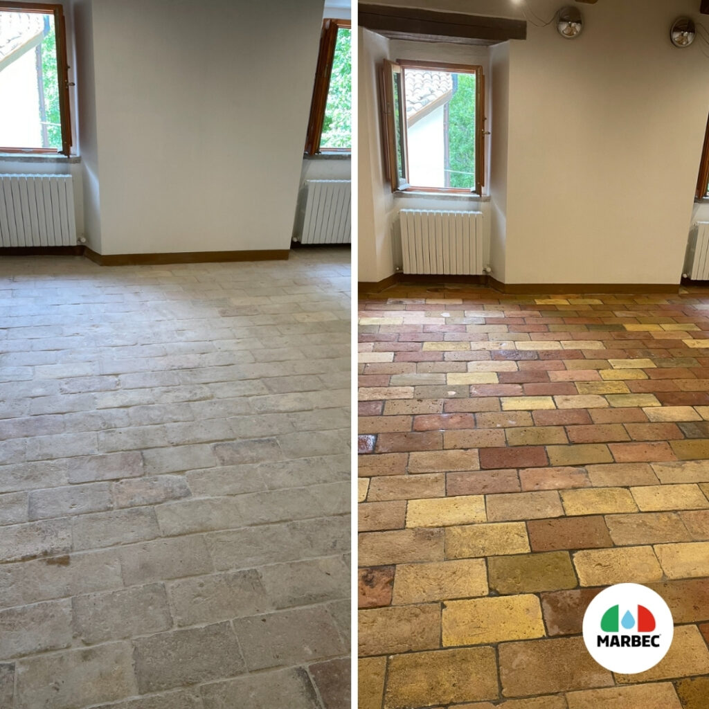 removing cement from floors

